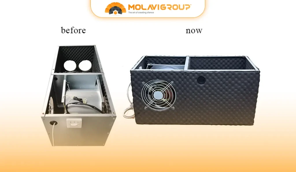 بهترین عایق صوتی برای باکس ماینر