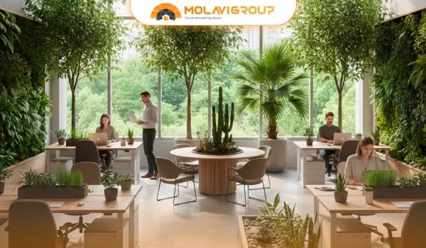 سبک اداری بیوفیلیک (Biophilic Design)