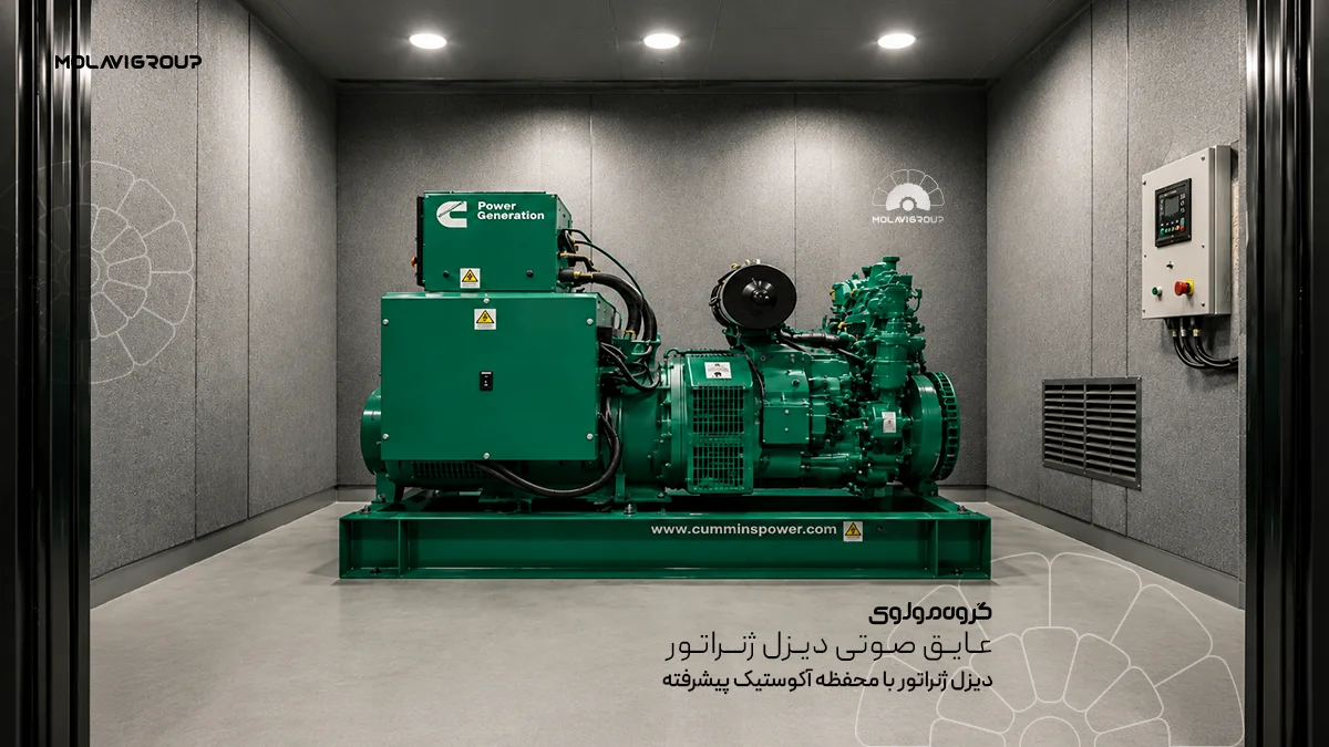 عایق صوتی دیزل ژنراتور
