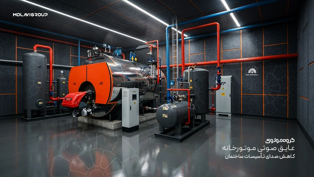 عایق صوتی موتورخانه