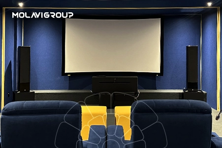2طراحی هوم تیاتر با سیستم Dolby Atmos